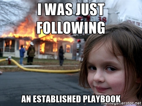 A scorchingly executed playbook